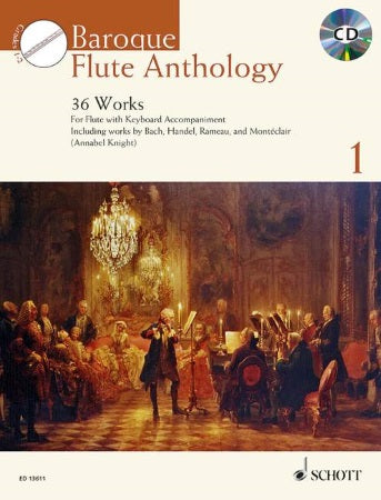 Baroque Flute Anthology with Playalong CD