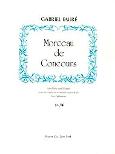 Faure- Morceau De Concours for Flute & Piano