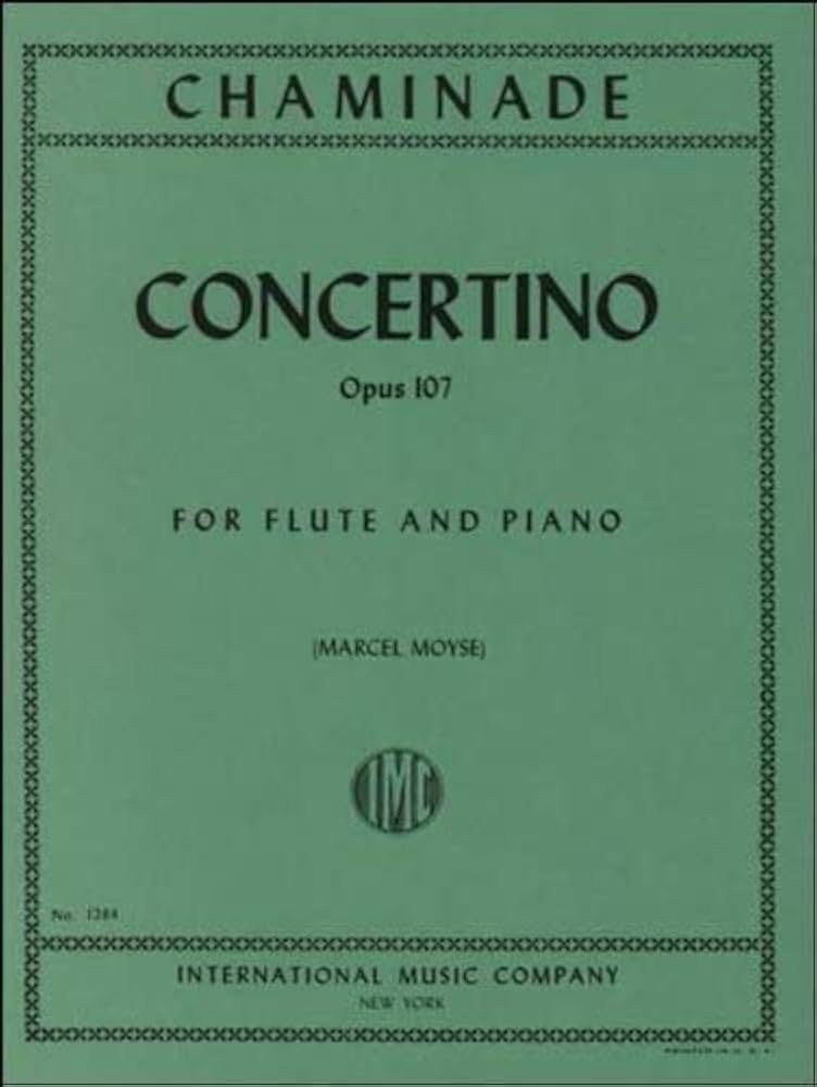 Chaminade- Concertino Op 107 for Flute and Piano (IMC)
