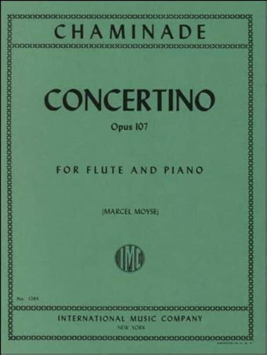 Chaminade- Concertino Op 107 for Flute and Piano (IMC)