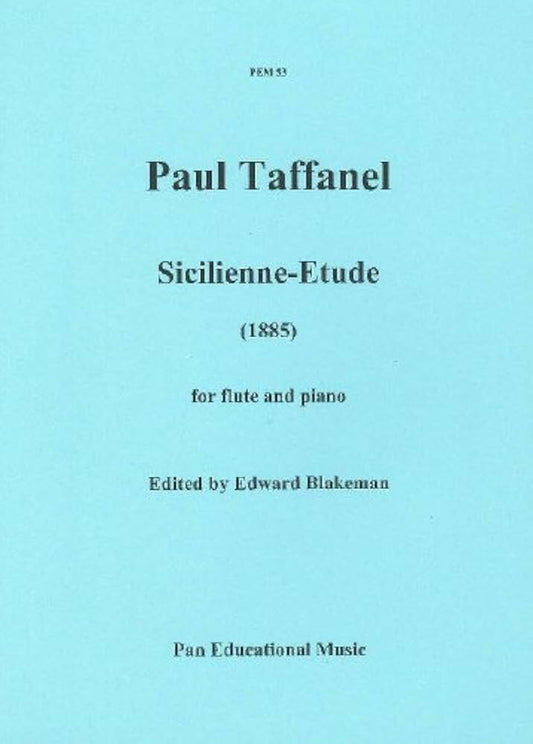 Taffanel- Sicilienne-Etude for Flute and Piano