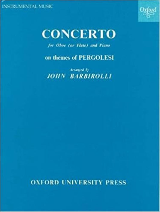 Barbirolli- Concerto on Themes of Pergolesi for Flute and Piano