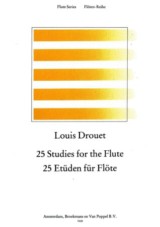 Drouet- 25 Studies for Flute (Broekmans en Van Poppel)