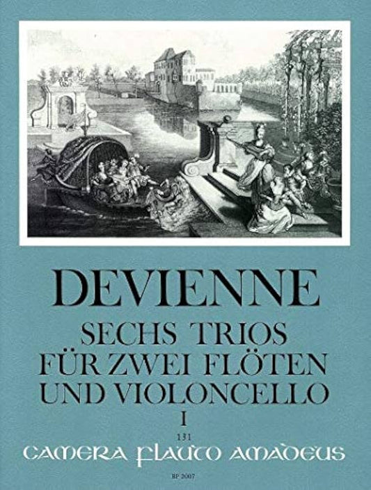 Devienne- Six Trios Op.19 for Two Flutes & Cello