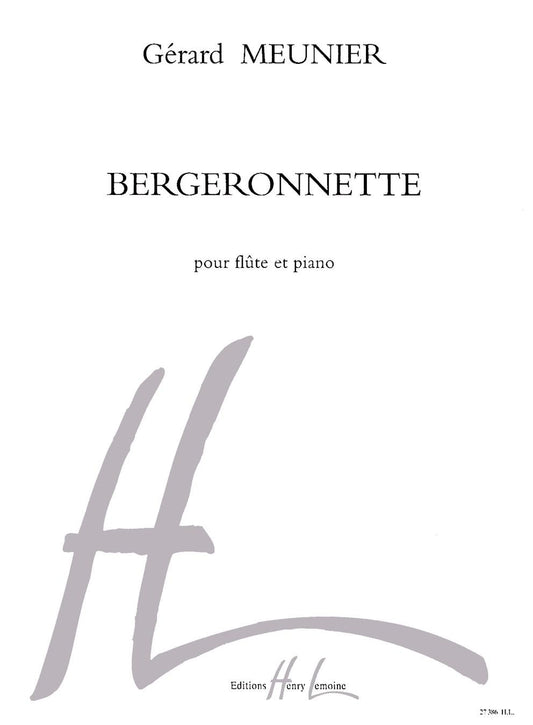 Meunier- Bergeronnette for Flute and Piano