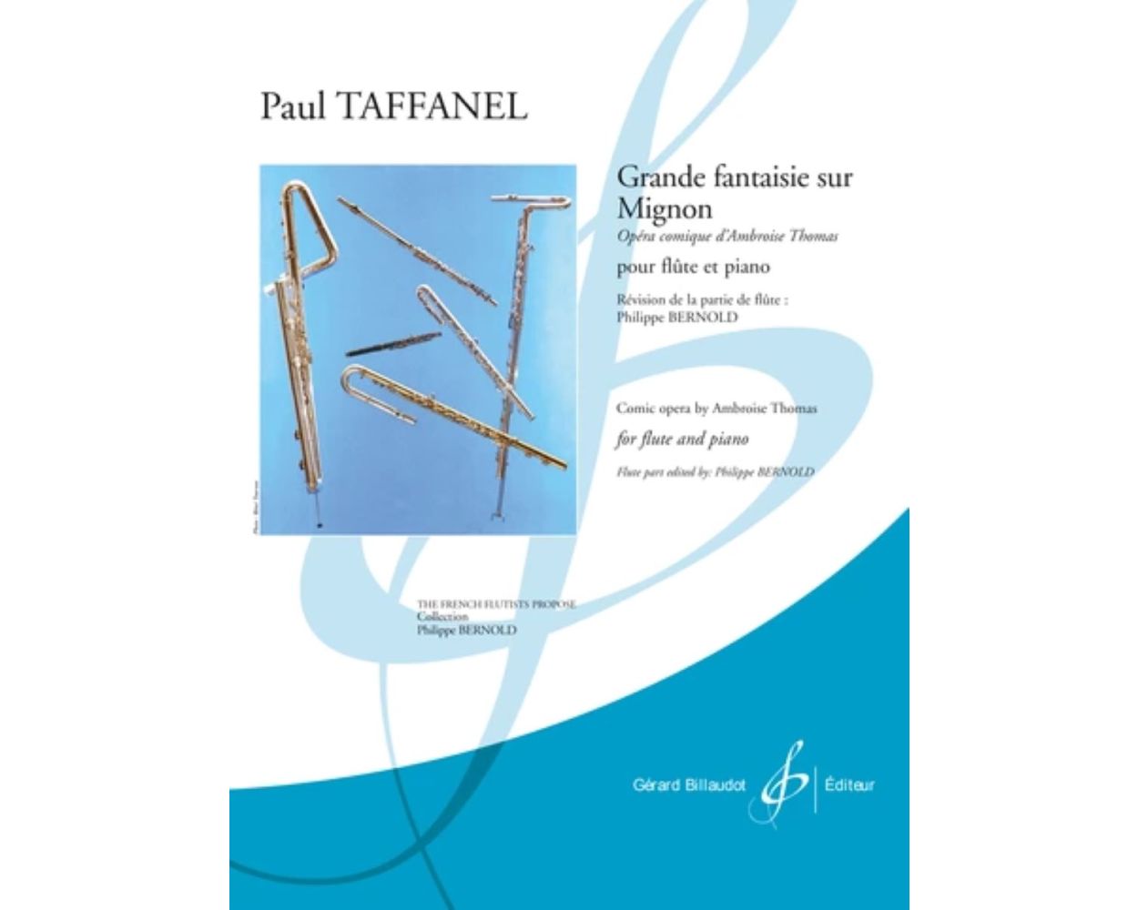 Taffanel- Grande Fantaisie sur Mignon for Flute and Piano
