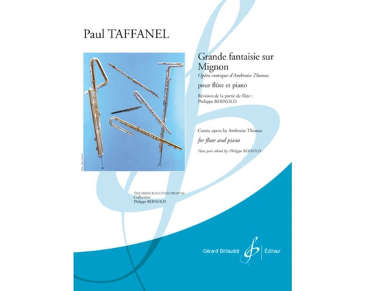Taffanel- Grande Fantaisie sur Mignon for Flute and Piano