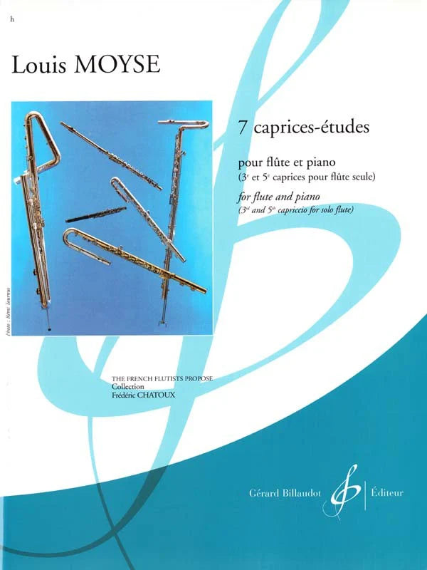 L. Moyse- 7 Caprices Etudes for Flute and Piano