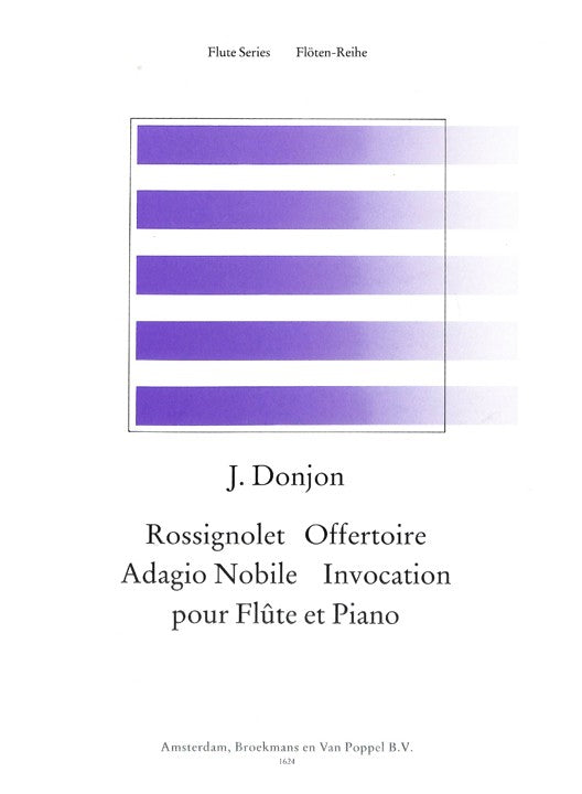 Donjon- 4 Pieces for Flute and Piano