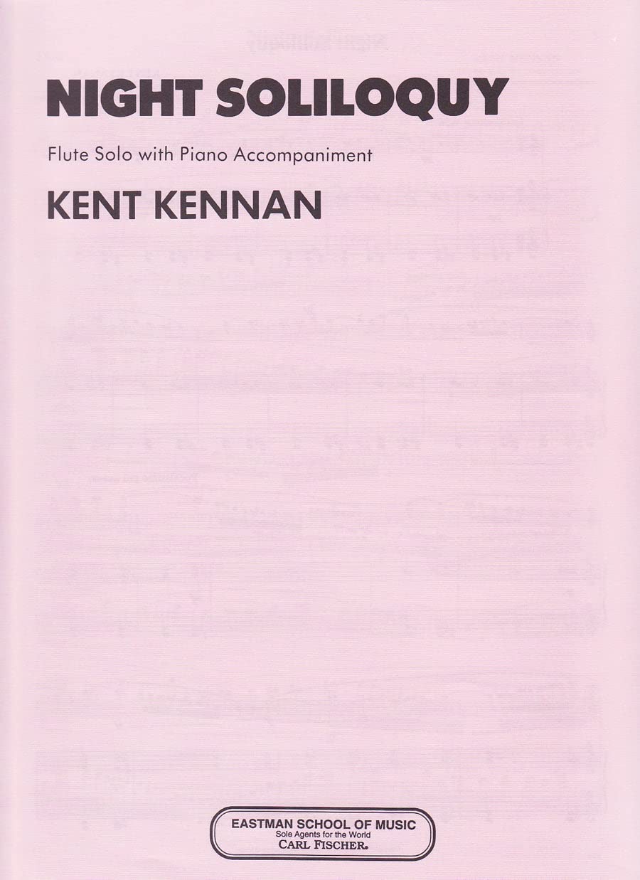 Kennan- Night Soliloquy for Flute and Piano