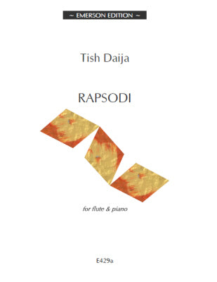Daija- Rapsodi for Flute and Piano