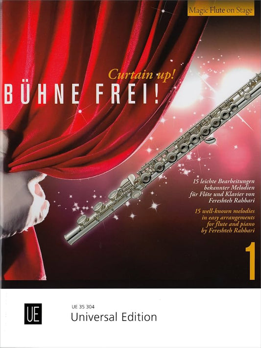 Curtain Up! for Flute and Piano (Vol. 1 and 2)