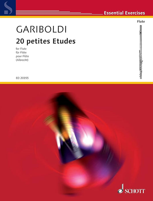 Gariboldi- 20 Petites Etudes for Flute (Schott)