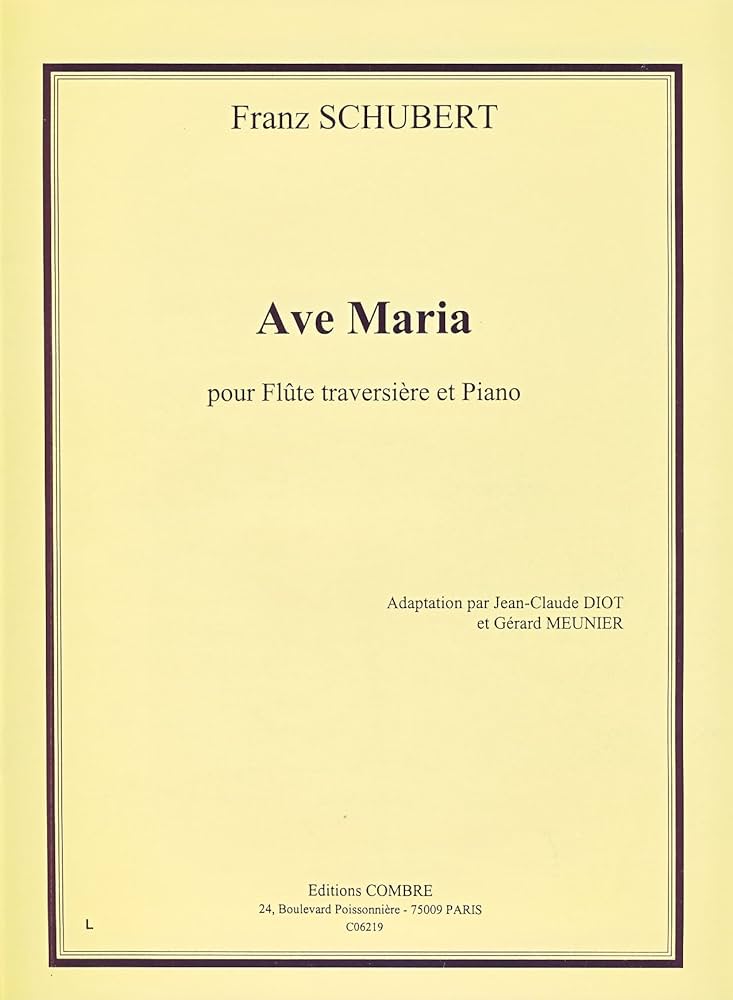 Schubert- Ave Maria for Flute and Piano