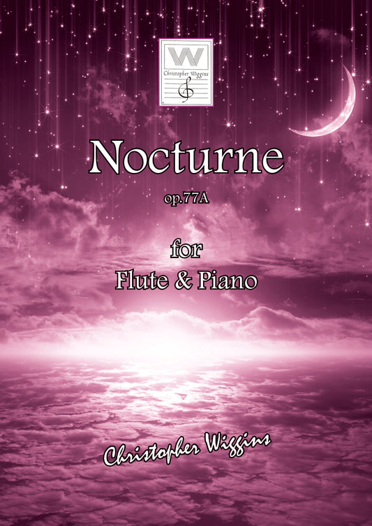 Wiggins- Nocturne Op.77a for Flute and Piano