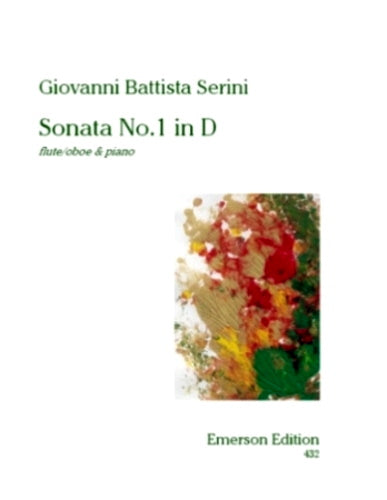 Serini- Sonata No 1 in D major for Flute and Piano