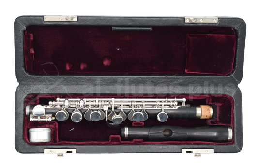 Hammig Grenadilla Pre-owned Piccolo with G# Mechanism and Reform Lip in Hard Case