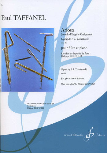 Taffanel- Arioso from Tchaikovsky’s Eugene Onegin Op 24 for Flute and Piano