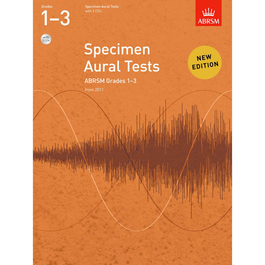 ABRSM Specimen Aural Tests-Book and CD- From 2011