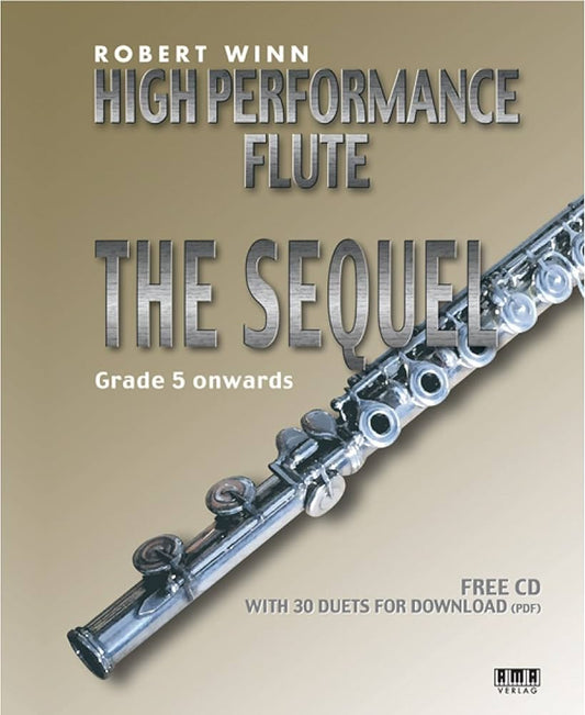 Winn- High Performance Flute: The Sequel for Flute and Piano with Playalong CD