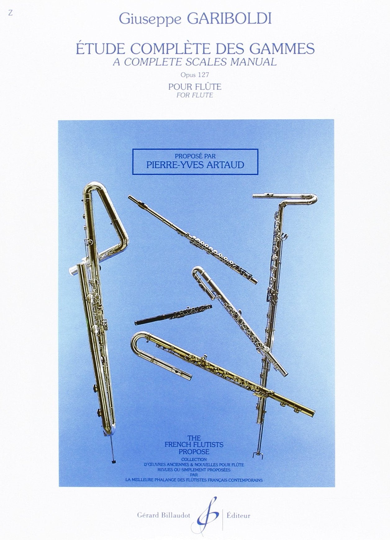Gariboldi- A Complete Scales Manual for Flute: Etude complète des Gammes Op. 127 (Billaudot)