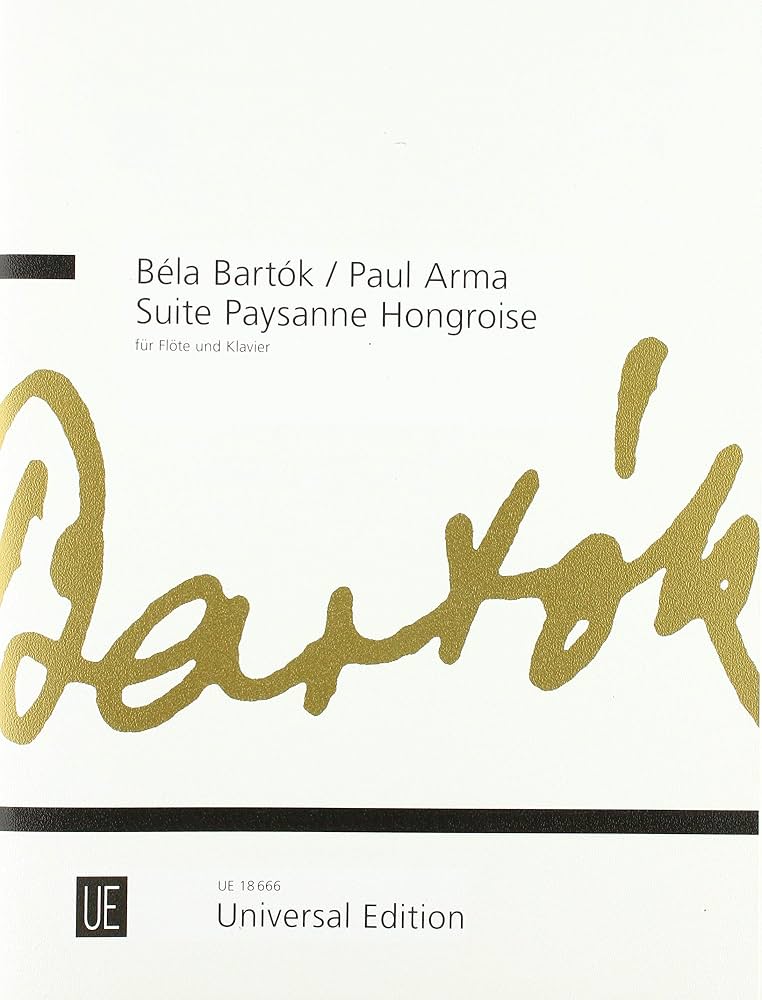 Bartok- Suite Paysanne Hongroise for Flute and Piano