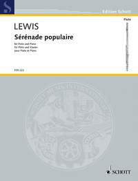 Lewis- Serenade Populaire for Flute and Piano