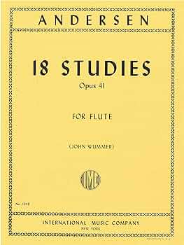 Andersen- 18 Studies for Flute Op. 41 (IMC)