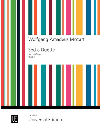 Mozart- 6 Duets for Two Flutes