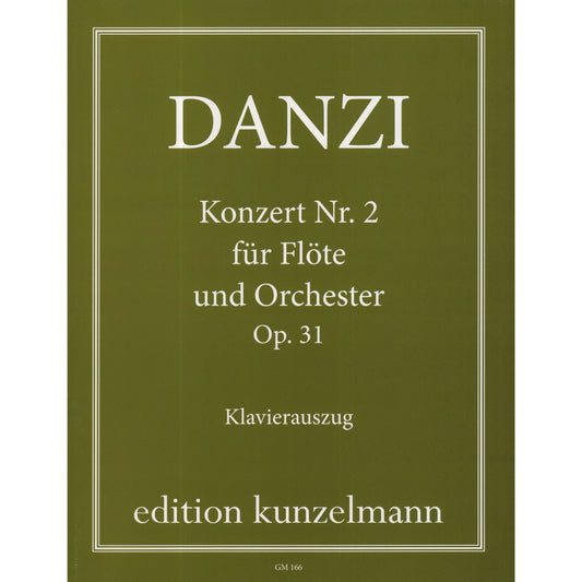 Danzi Concerto No 2 in D Minor Opus 31 for Flute and Piano