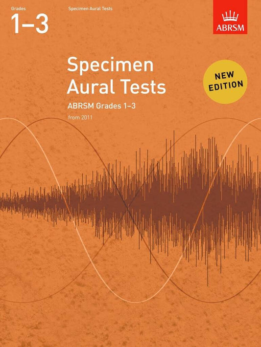 ABRSM Specimen Aural Tests-Book Only- From 2011