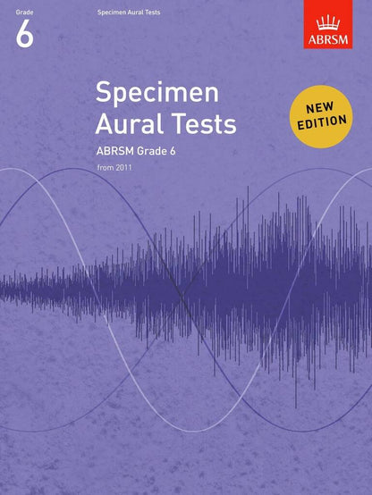 ABRSM Specimen Aural Tests-Book Only- From 2011