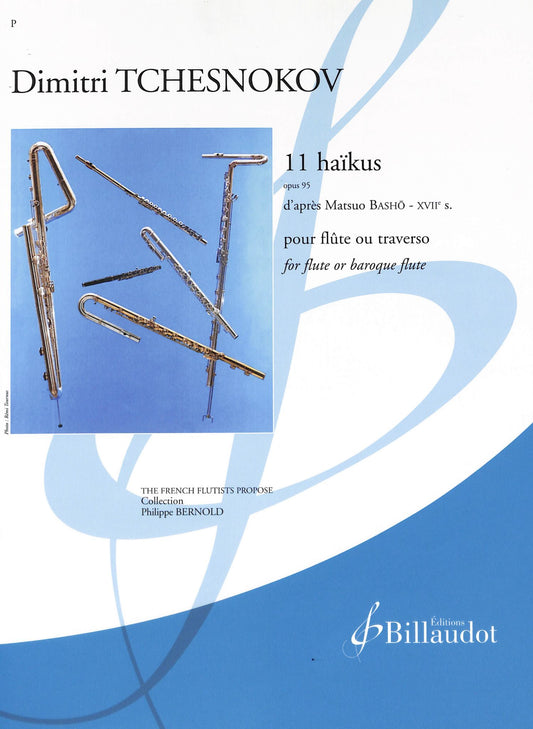 Tchesnokov- 11 Haïkus Op.95 D’Apres Matsuo Bashô for Solo Flute