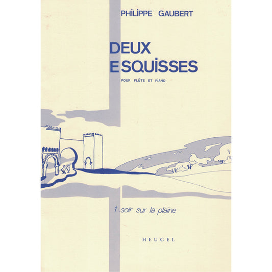 Gaubert- Deux Esquisses for Flute and Piano
