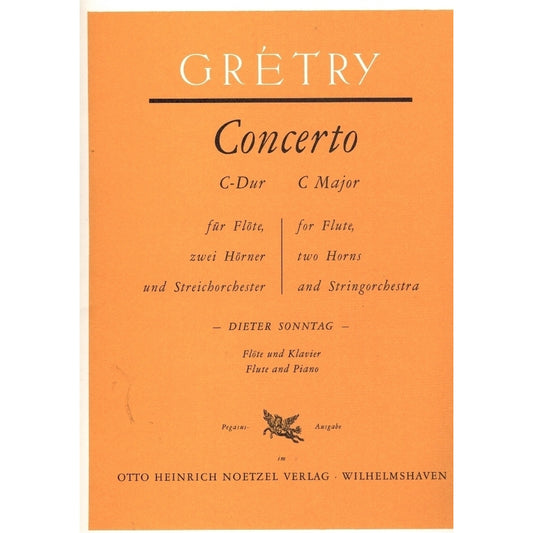 Gretry- Concerto in C Major for Flute and Piano