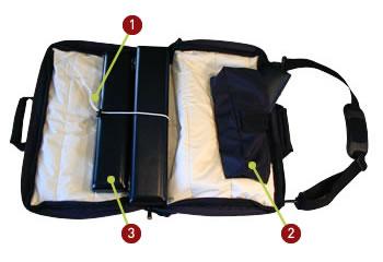 Altieri Compact Deluxe Flute and Piccolo Bag