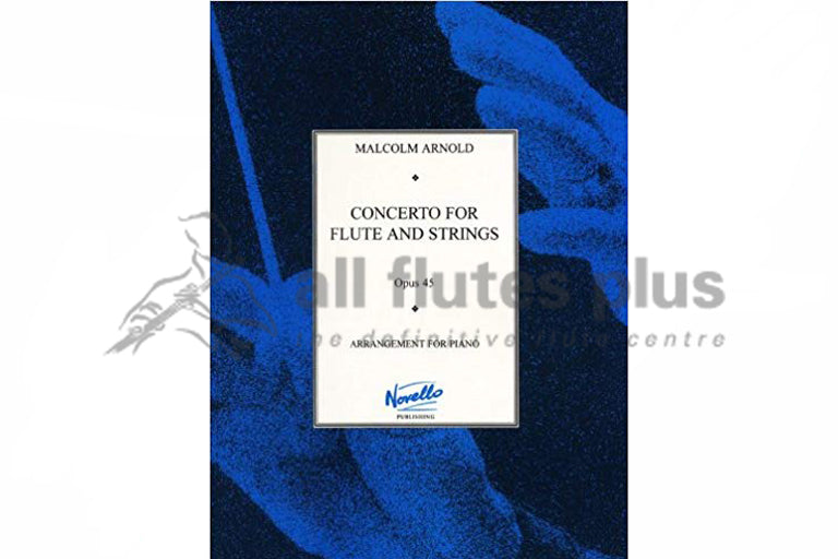 Arnold Concerto for Flute and Strings Op 45-Flute and Piano
