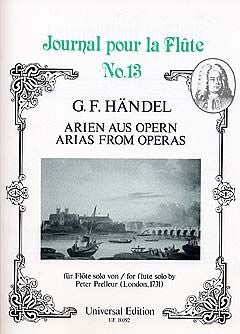 Handel- Arias from Operas for Solo Flute
