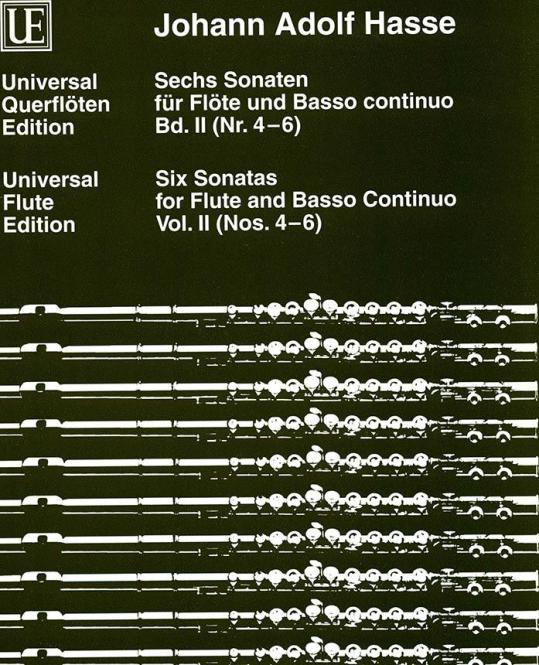 Hasse- Six Sonatas for Flute and Basso Continuo
