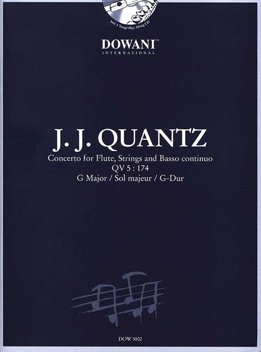 Quantz- Concerto in G QV 5:174 for Flute and Piano (Dowani)
