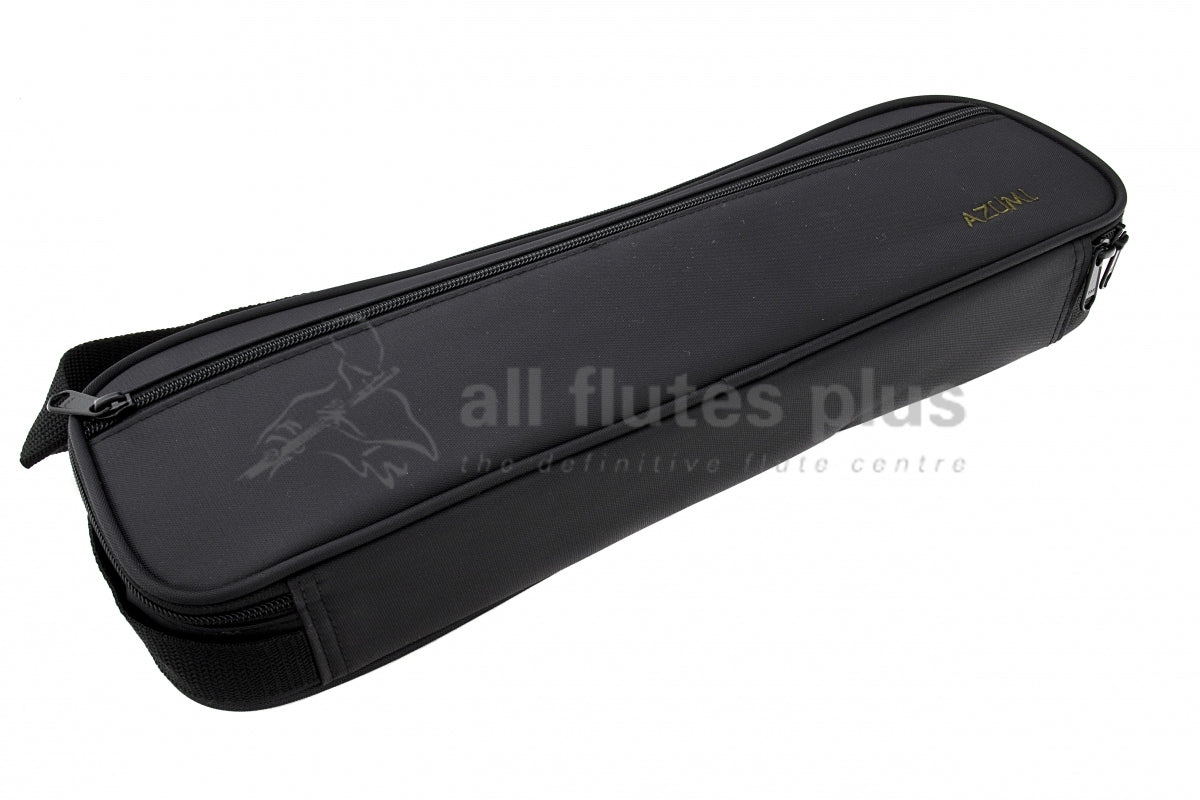 Black Azumi soft outer case cover for flute 