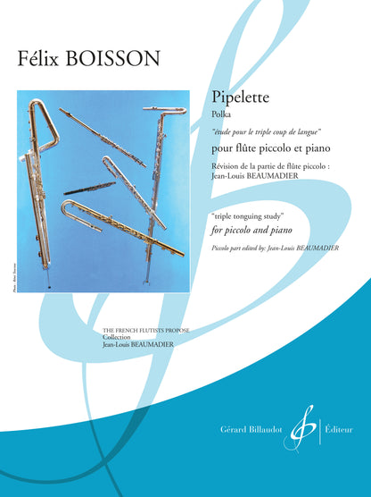 Boisson - Pipelette - Piccolo and Piano