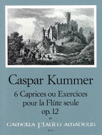 Kummer- 6 Caprices or Exercises for the Flute