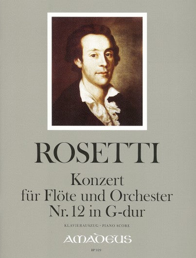 Rosetti- Concerto No.12 in G for Flute and Piano