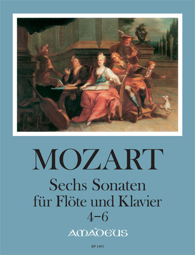 Mozart- Six Sonatas for Flute and Piano (Amadeus)