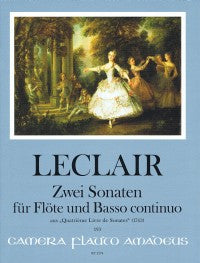 Leclair- Two Sonatas for Flute and Basso Continuo
