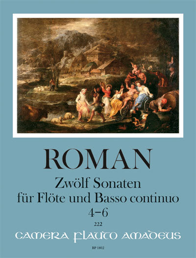 Roman- Twelve Sonatas for Flute and Basso Continuo