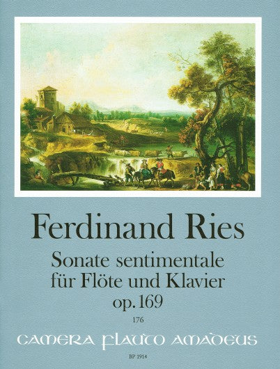Ries- Sonata Sentimentale Op.169 for Flute and Piano