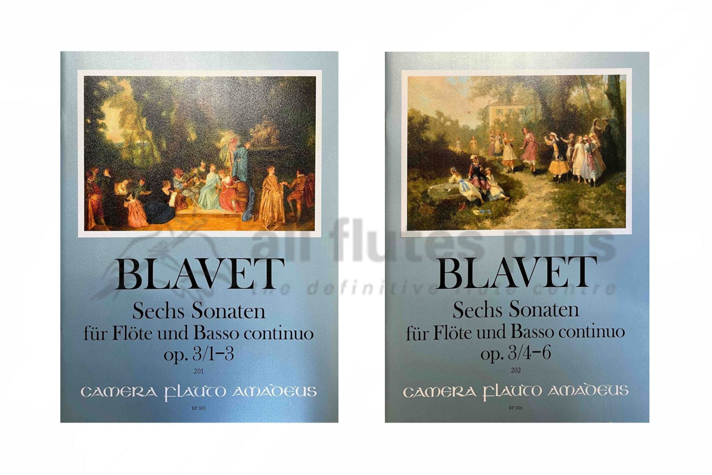 Blavet 6 Sonatas Opus 3 for Flute & Basso Continuo, Book 2