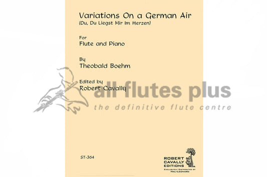 Boehm Variations on a German Air- Flute and Piano